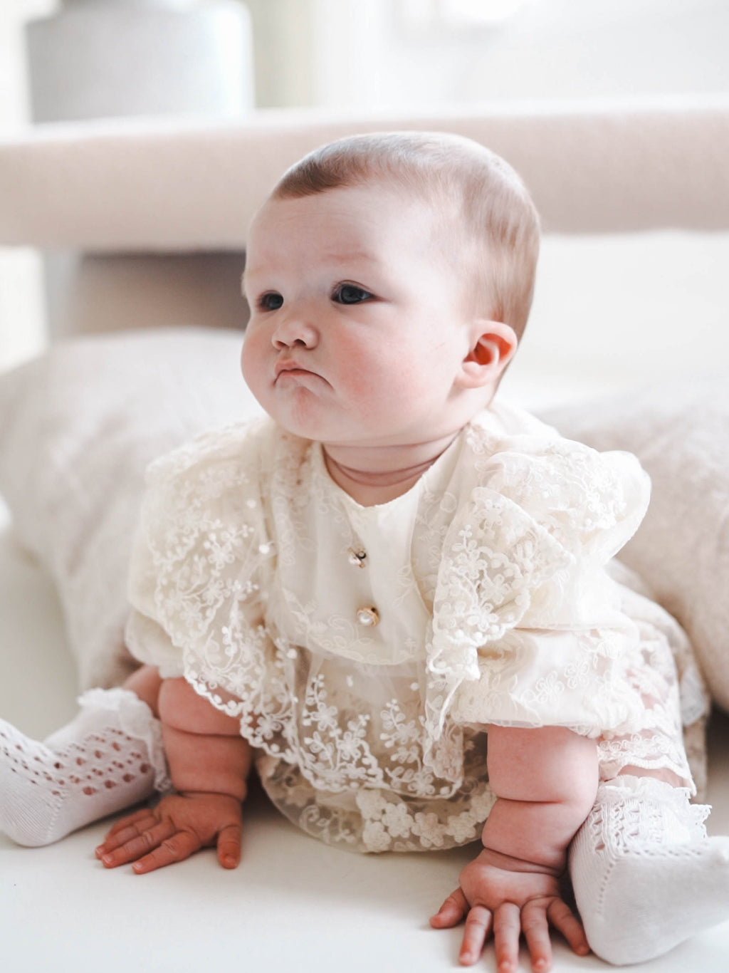 Maisons — The Anastasia Lace Romper Dress