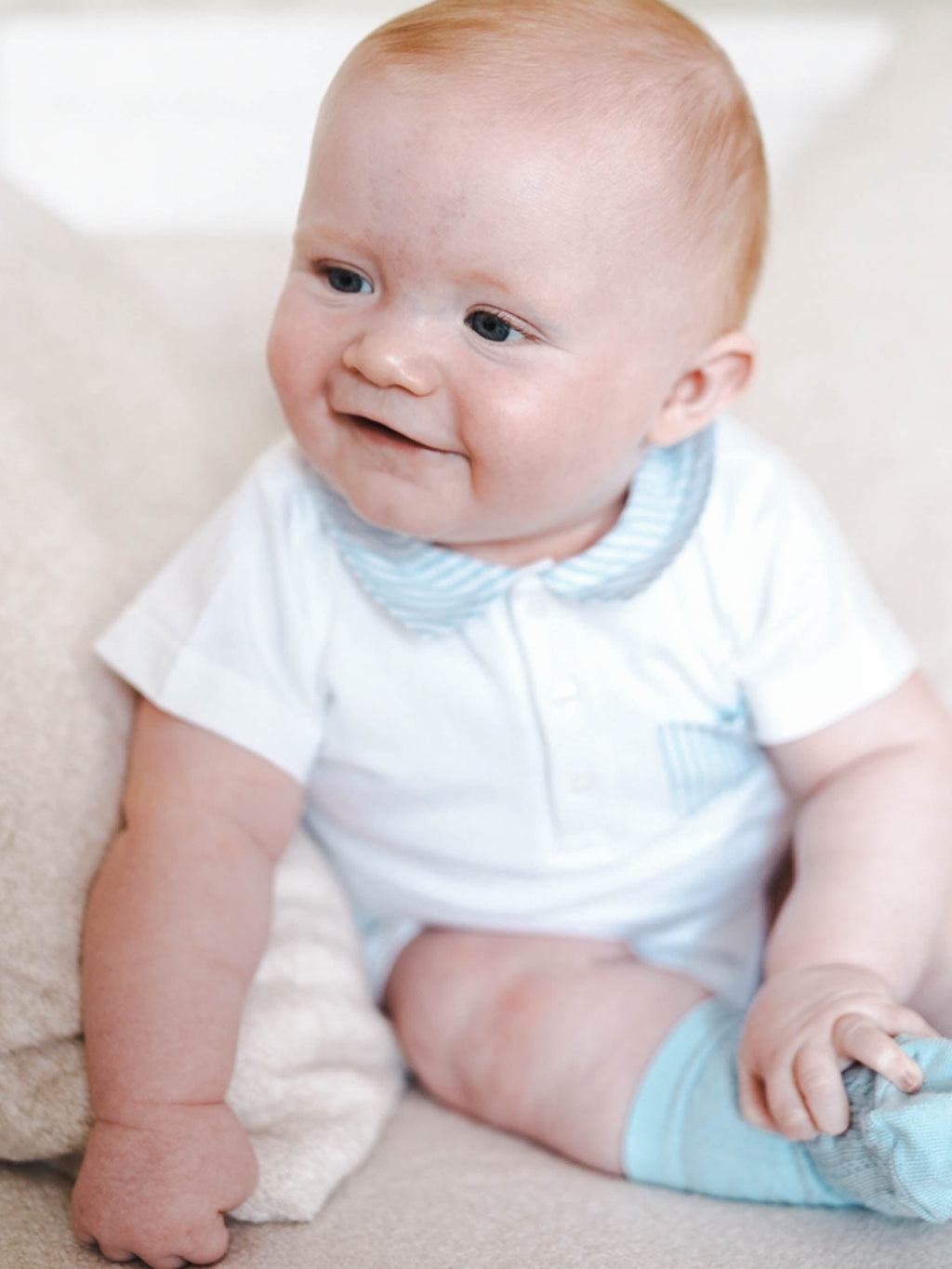Baby Gi — The Theodore Polo Romper