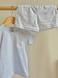 Babidu — The Classic Sky Gingham Two-Piece Set