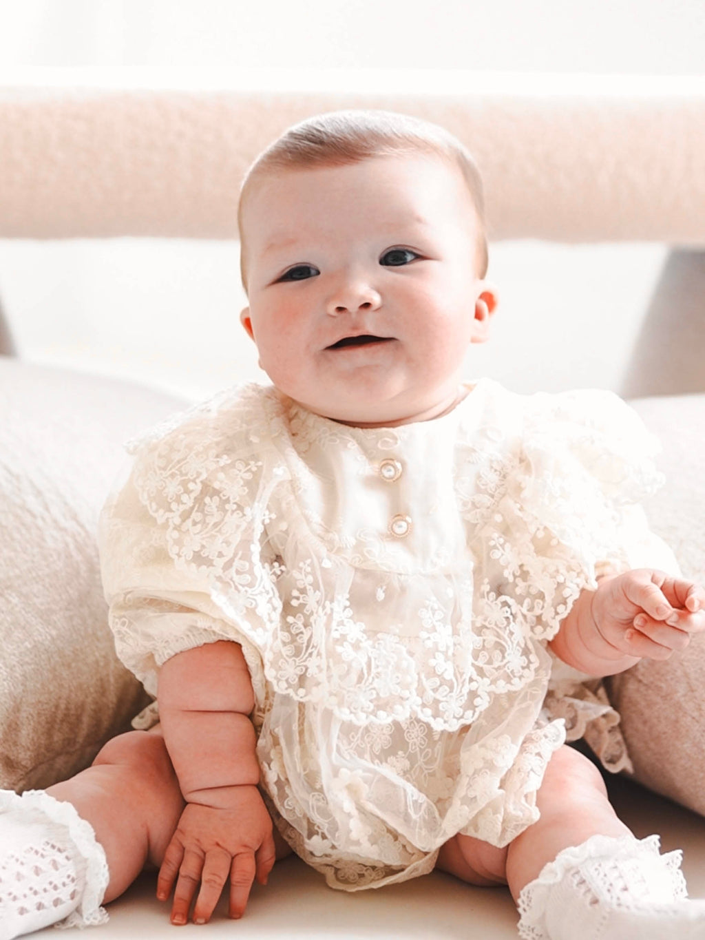 Maisons — The Anastasia Lace Romper Dress
