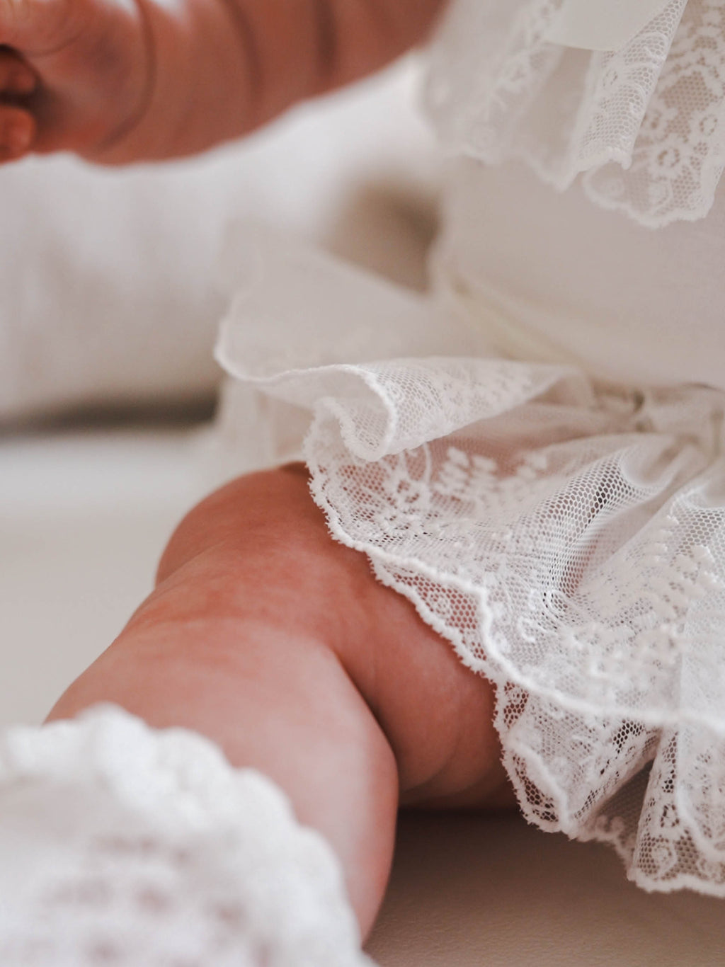 Maisons — The Heavenly Lace Baby Ensemble
