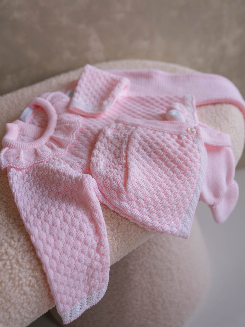 Maisons — The Blush Bunny Knit Trio
