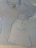Babidu — The Classic Sky Gingham Two-Piece Set