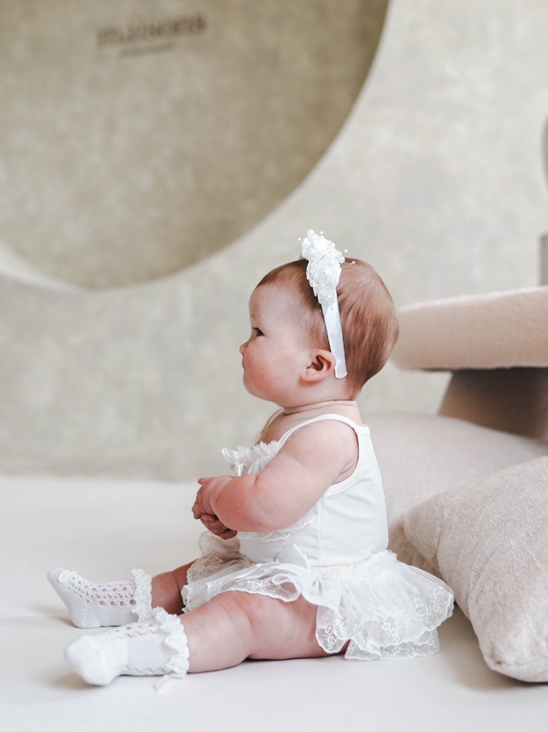 Maisons — The Heavenly Lace Baby Ensemble