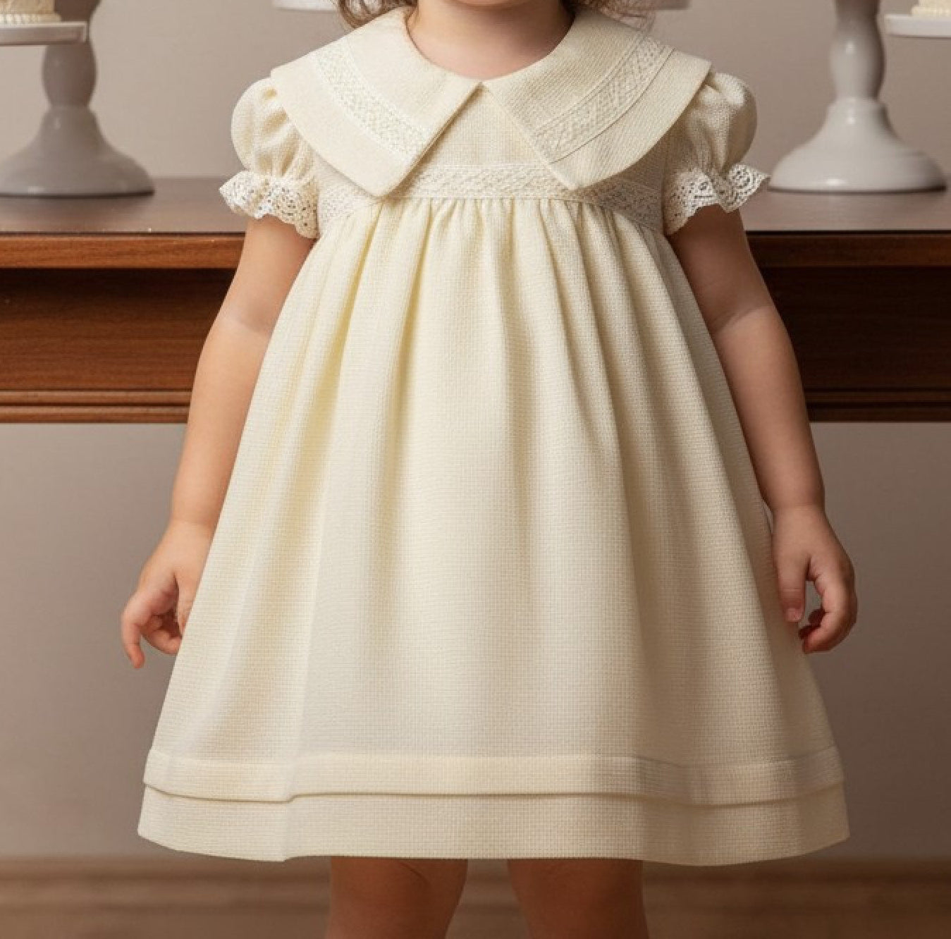 The Margot Dress - Ivory