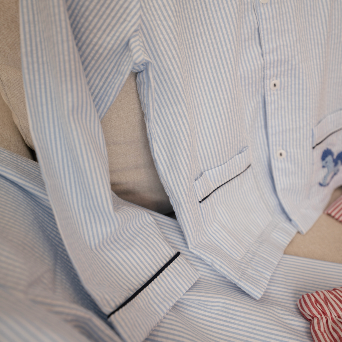 The Arthur Pyjama Set (Blue) — £25