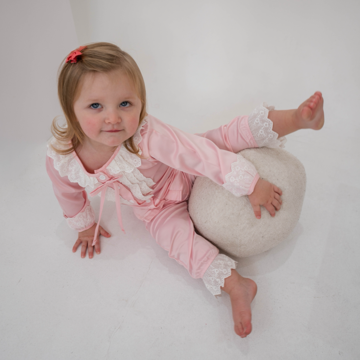 The Rosalie Lace Pyjama Set — £30