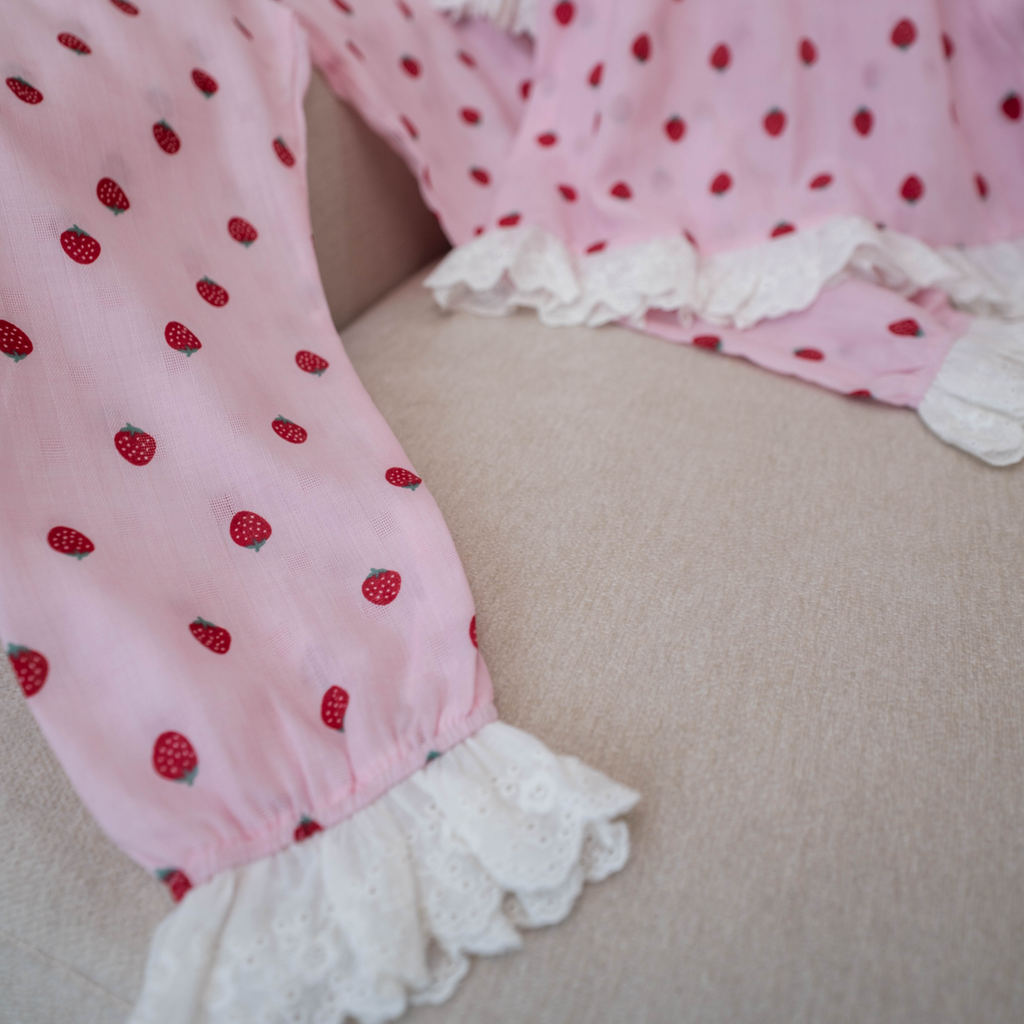 The Strawberry Shortcake pyjama set — £30