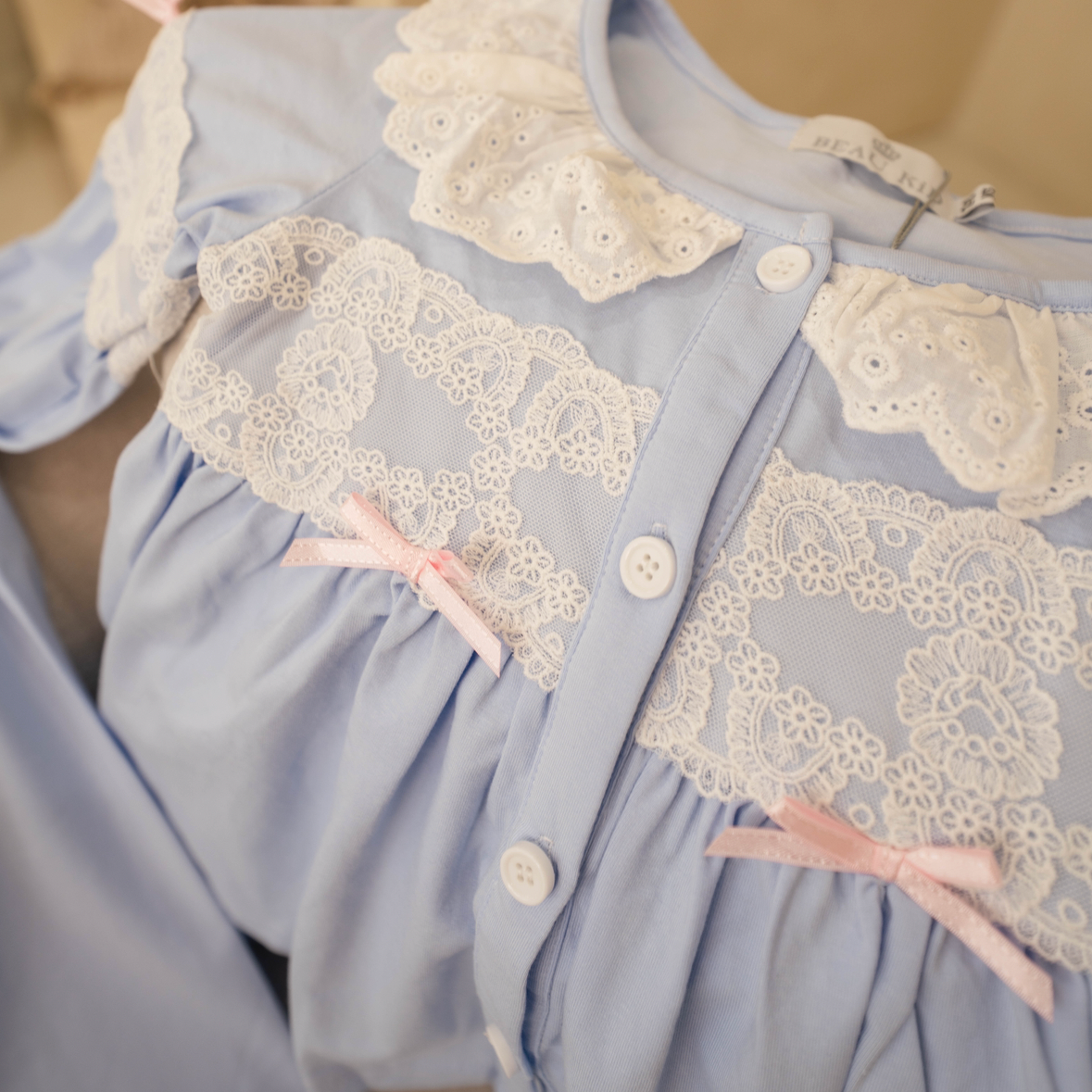 The Victorian Blue Pyjama Set — £28