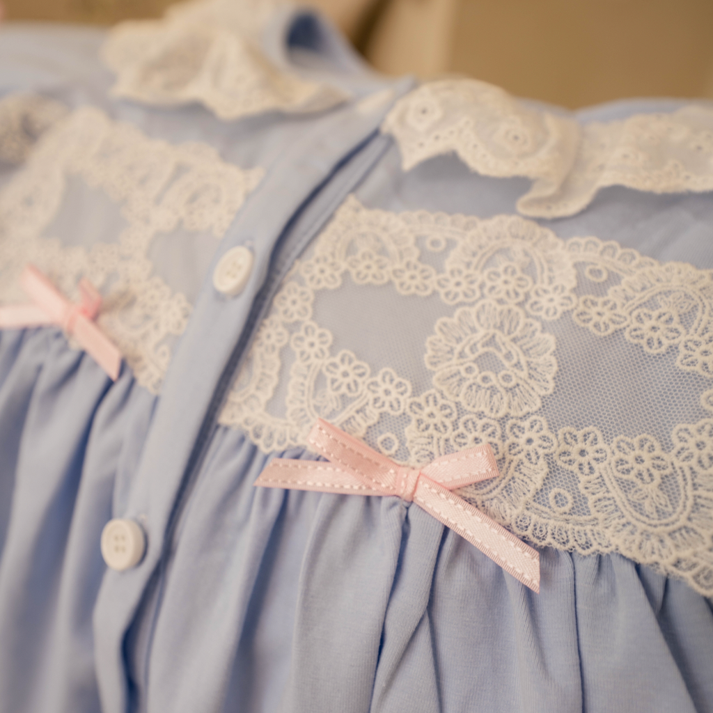 The Victorian Blue Pyjama Set — £28
