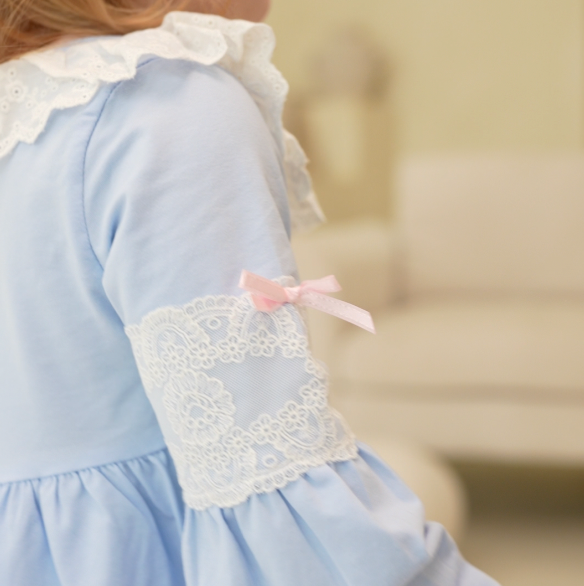 The Victorian Blue Pyjama Set — £28