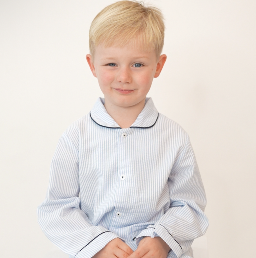 The Arthur Pyjama Set (Blue) — £25