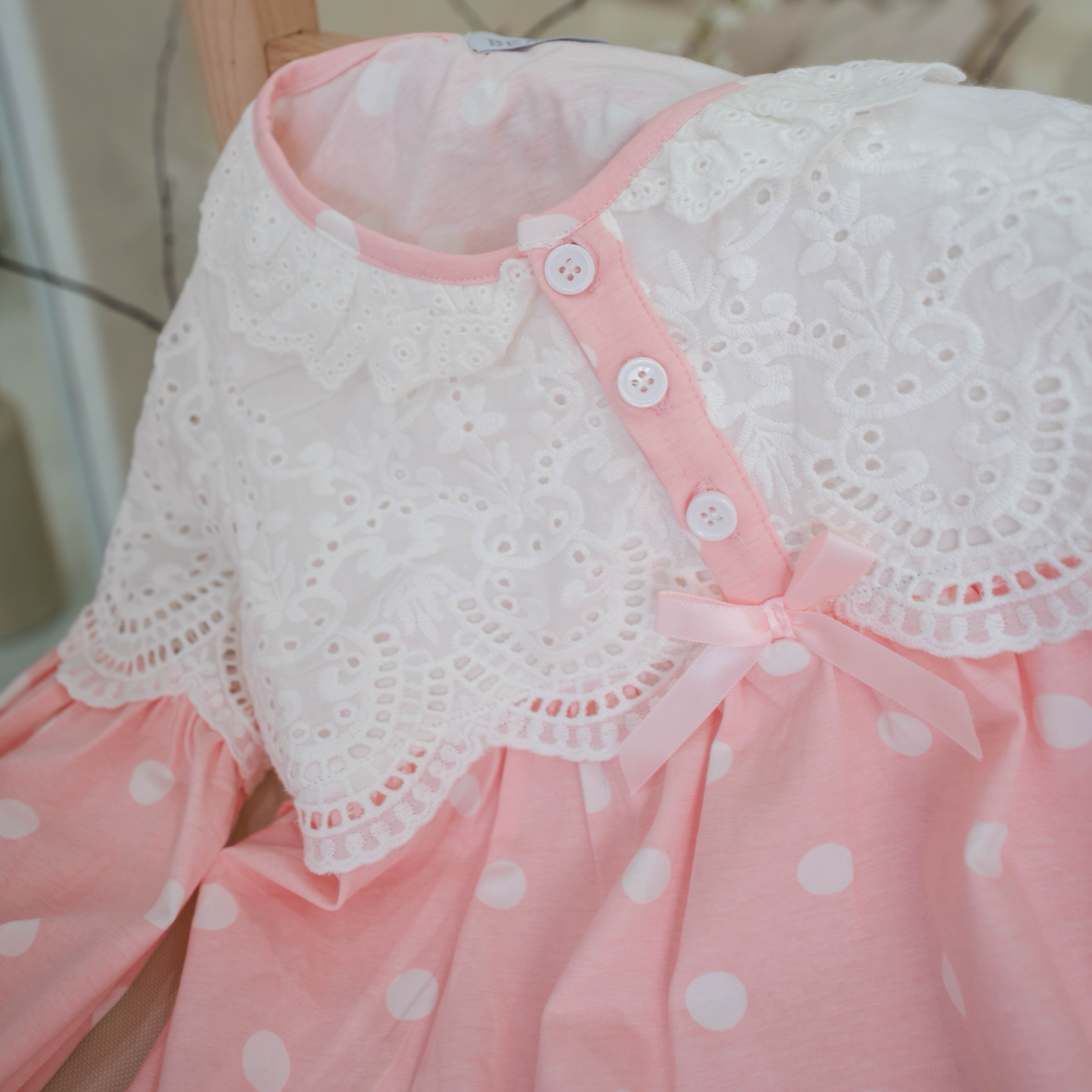 The Vintage Polka pyjama Set — £30
