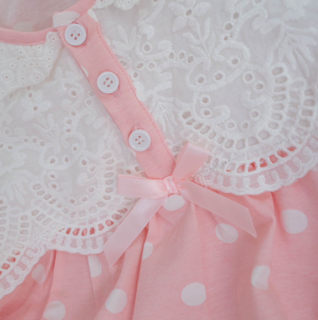 The Vintage Polka pyjama Set — £30