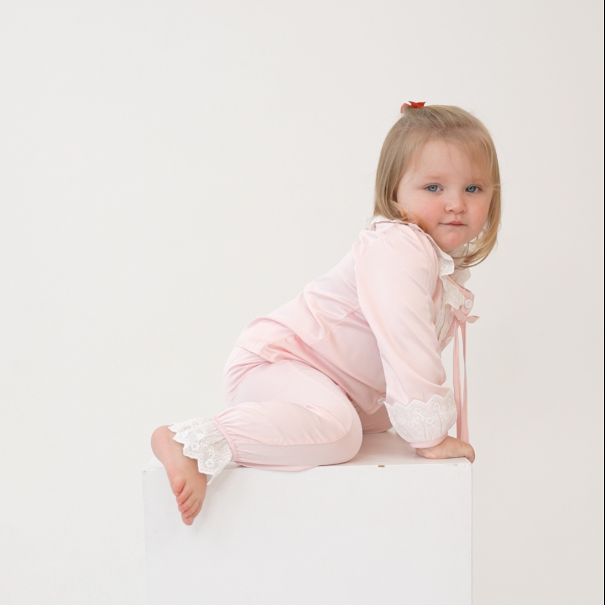 The Rosalie Lace Pyjama Set — £30