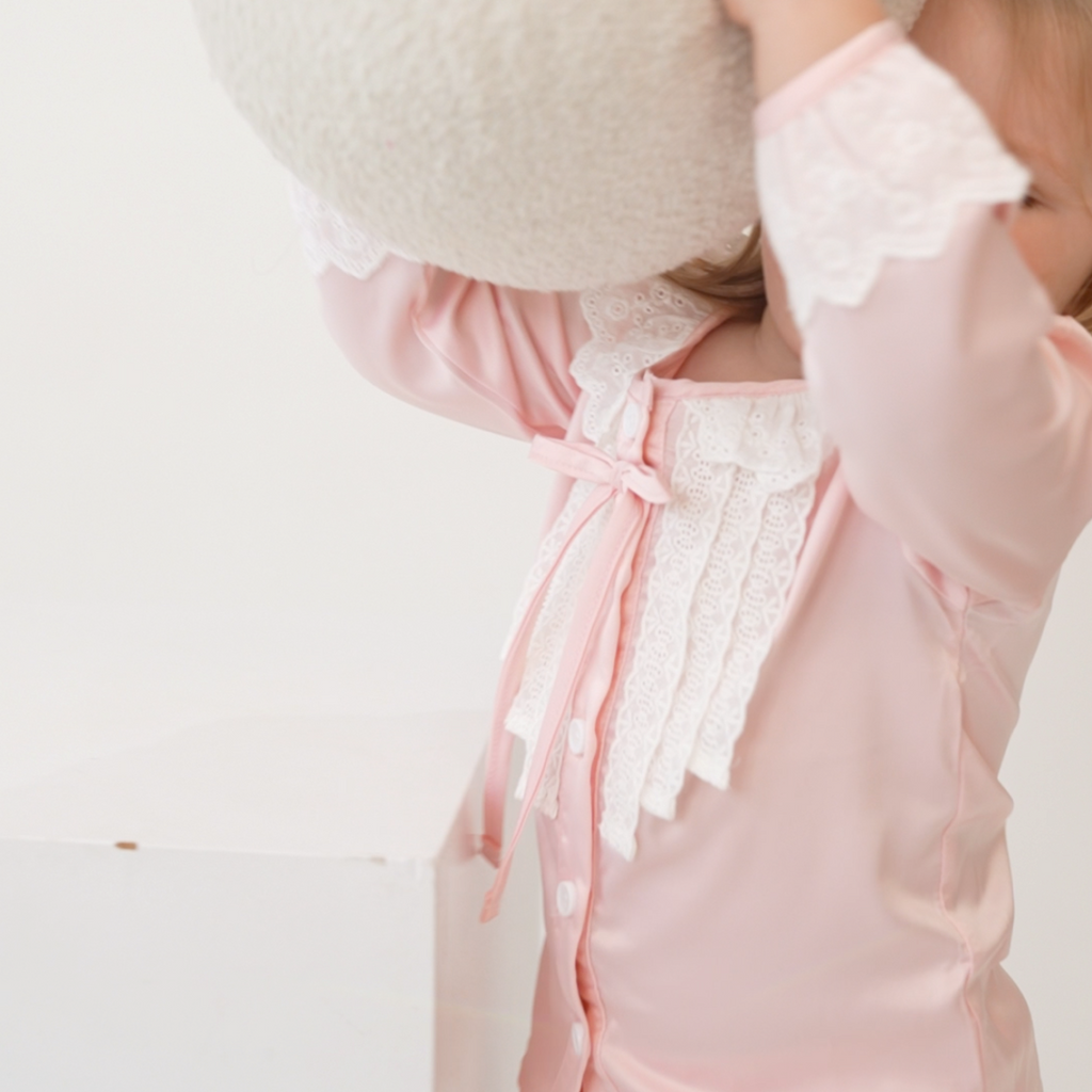 The Rosalie Lace Pyjama Set — £30