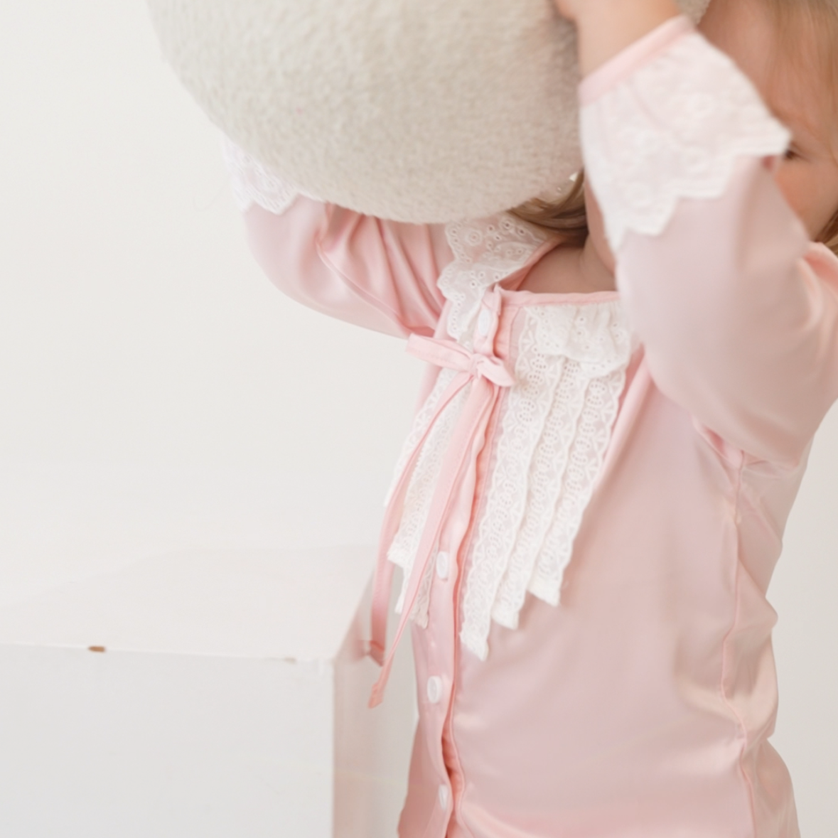 The Rosalie Lace Pyjama Set — £30